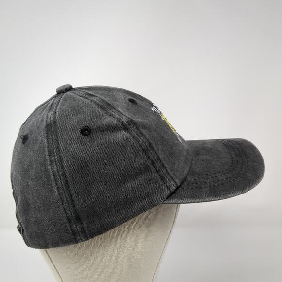 Just One More Game Slideback Hat Gray One Size Adjustable 6 Panel - Picture 5 of 9
